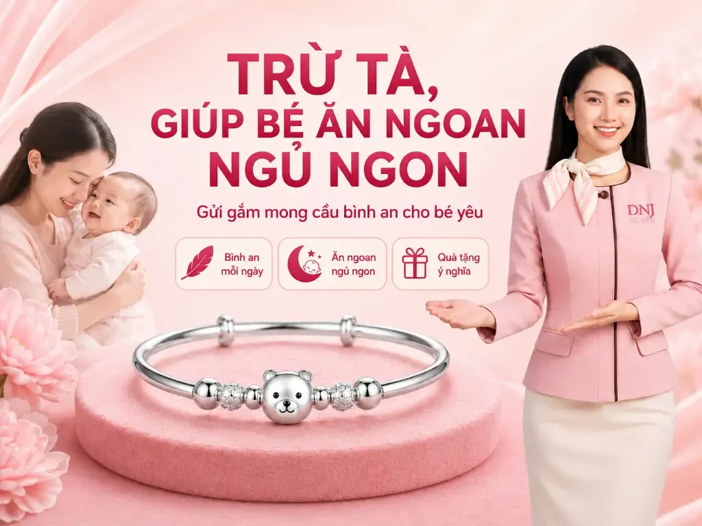 Mang ý nghĩa bảo vệ, giúp bé ăn ngoan ngủ ngon