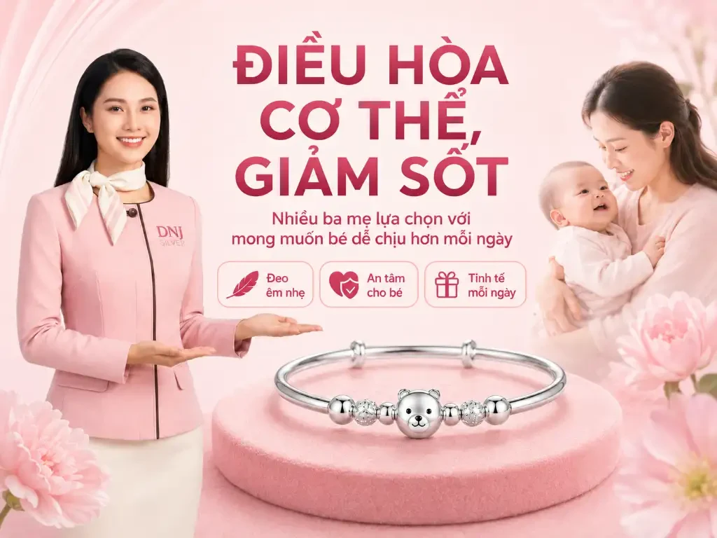 Điều hòa cơ thể, mong bé luôn dễ chịu